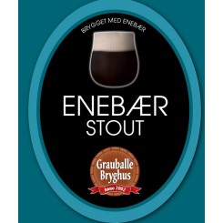 Grauballe Enebær Stout - 50 cl.