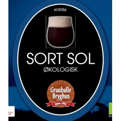 Grauballe Sort Sol ØKO - 50 cl.