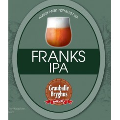 Grauballe Franks IPA - 50 cl. 